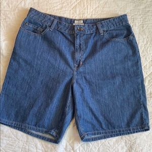 LL Bean Jean Shorts